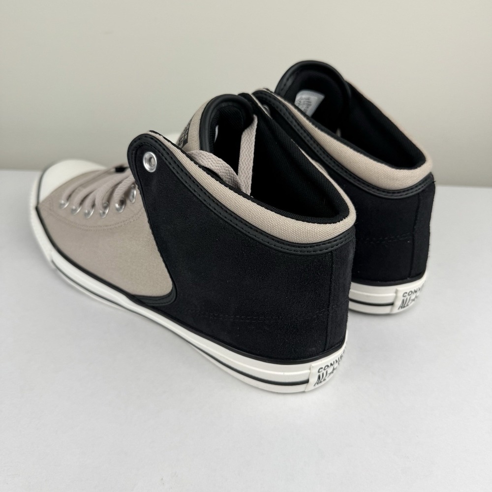 Converse Chuck Taylor All Star High Street Mid Men's Size 11 Papyrus/Black NWT - Picture 3 of 12